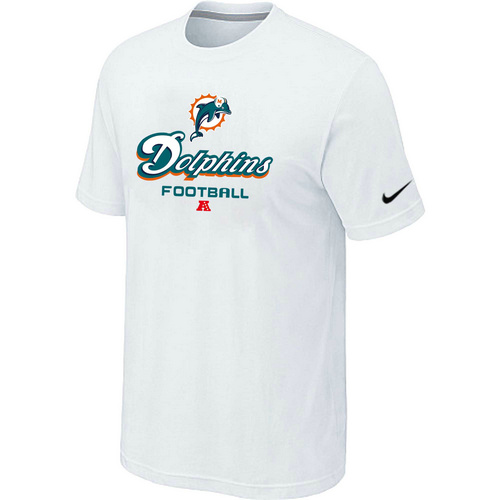 Nike Miami Dolphins Critical Victory NFL T-Shirt - White